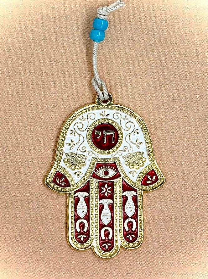 חמסה מעוצבת עם צבעי אימייל